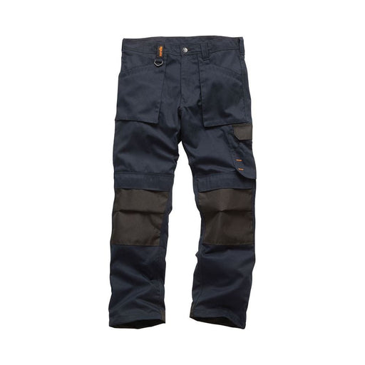 Scruffs Worker Trousers Navy 36L Scruffs - Town Tools 