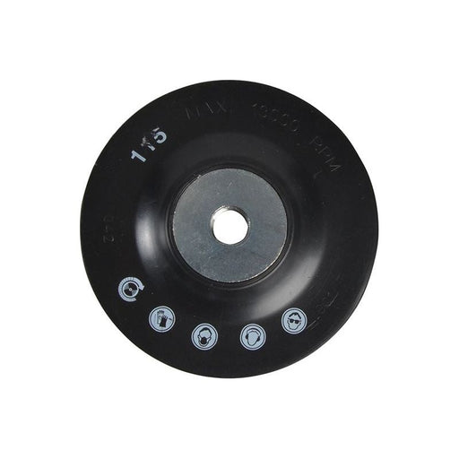 Flexovit Backing Pad For Fibre & Semi Flexible Discs 115 x 22mm Flexovit - Town Tools