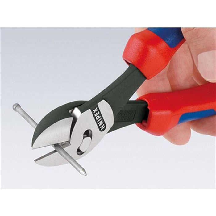 Knipex TwinForce® Diagonal Cutters Multi-Component Grip 180mm Knipex - Town Tools