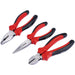 Draper Plier Set With Soft Grip Handles, 160mm (3 Piece) 68001 Draper - Town Tools 