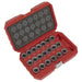Sealey Locking Wheel Nut Key Set 20pc VAG SX219 Sealey - Town Tools 