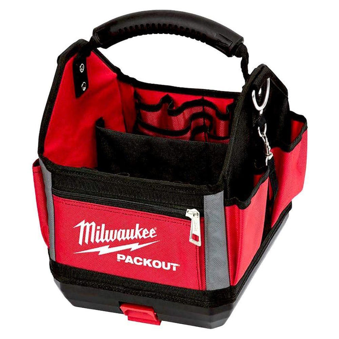Milwaukee 0 932464084 PACKOUT Tote Tool Bag 25cm, Red Milwaukee - Town Tools