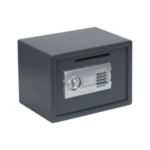 Sealey Electronic Combination Security Safe with Deposit Slot 350 x 250 x 250mm Sealey - Town Tools 