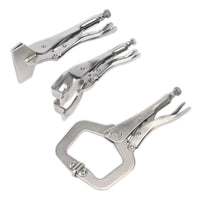 Sealey Premier C-Clamp & Welding Clamp Set 3pc AK67