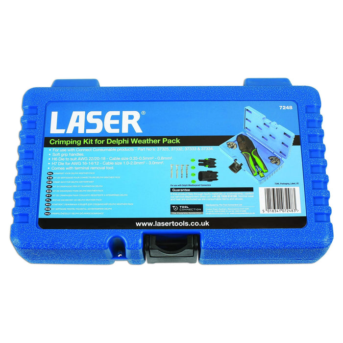 Laser Crimping Kit for Delphi Weatherproof Kit 7248 Laser - Town Tools 