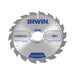 Irwin® Construction Circular Saw Blade 165 x 30mm x 18T ATB IRWIN® - Town Tools