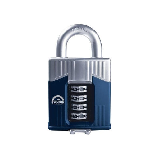 Squire Warrior High-Security Open Shackle Combination Padlock 55mm Boxed Squire - Town Tools