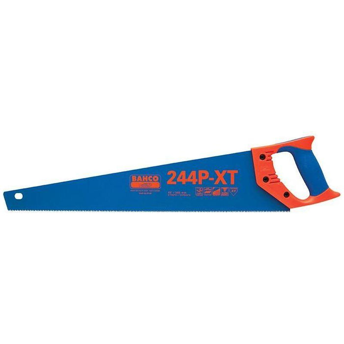Bahco 244P-22-XT Blue XT Handsaw 22in 9 TPI Bahco - Town Tools