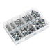 Sealey Nylon Locknut Assortment M4-M16 255pc AB033LN Sealey - Town Tools 