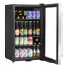 Baridi 85L Wine, Beer & Drinks Fridge with Thermostat - Stainless Steel Baridi - Town Tools