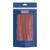 Sealey Heat Shrink Tubing 200mm 100pc - Red HST200R