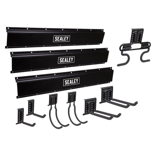 Sealey Multipurpose Storage Hook Kit 10pc APHKIT2 Sealey - Town Tools 