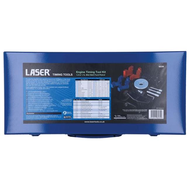 Laser Engine Timing Tool Kit - for 1.0 & 1.1L Wet Belt ford Petrol 8239