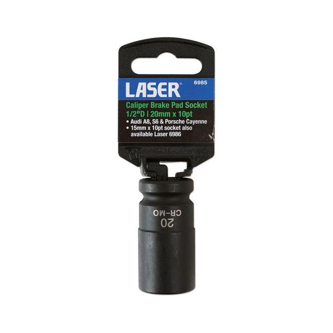 Laser Caliper Brake Socket 20mm x 10pt 6985 Laser - Town Tools 