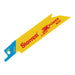 Starrett B418-5 Bi-Metal Reciprocating Blade, Metal Straight 100mm 18 TPI (Pack 5) Starrett - Town Tools