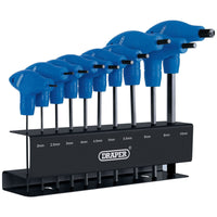 Draper Metric T-Handle Hex Key Set (10 Piece) 33869