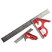 Faithfull Combination Square Twin Pack 150mm (6in) & 300mm (12in) Faithfull - Town Tools