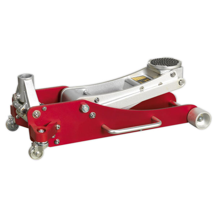 Premier Low Profile Aluminium Trolley Jack with Rocket Lift 1.8 Tonne Sealey Premier - Town Tools 