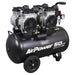 Sealey 50L Low Noise Oil Free Direct Drive Air Compressor 2 x 2hp SAC5001S Sealey - Town Tools 