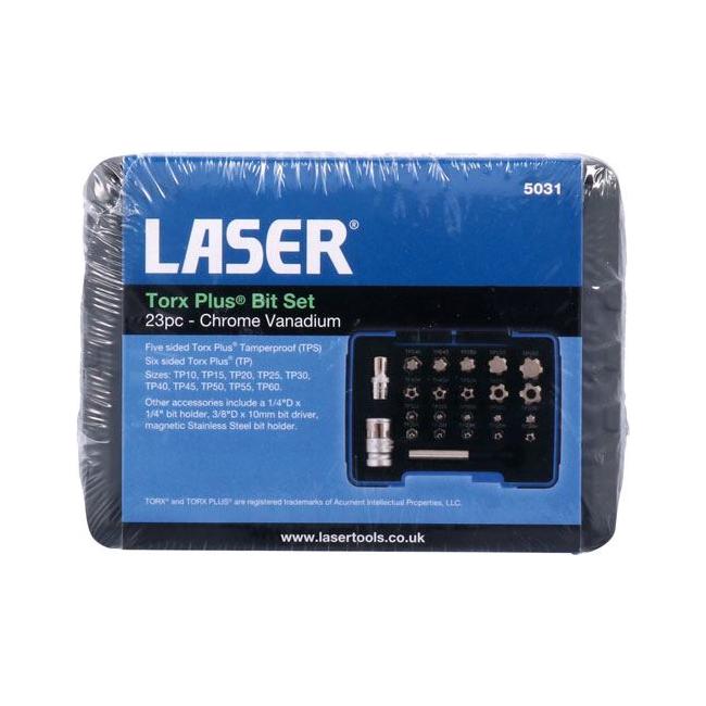 Labear Torx Set Laser Torx Plus Bit Set 23pc 5031 — Town Tools