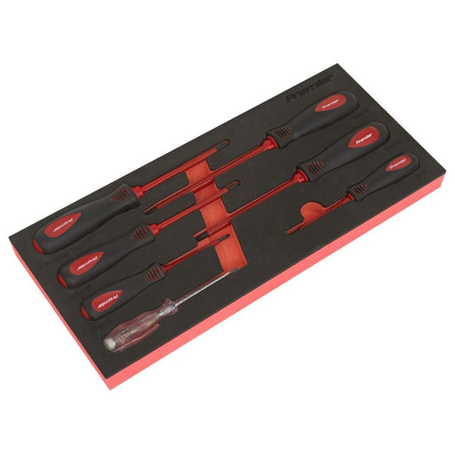 Sealey Premier Premier Screwdriver Set 7pc - VDE Approved TBTE04 Sealey Premier - Town Tools 
