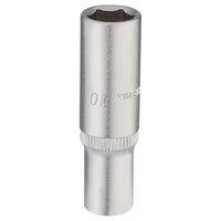 Draper Elora Deep Socket, 1/4" Sq. Dr., 10mm 58730