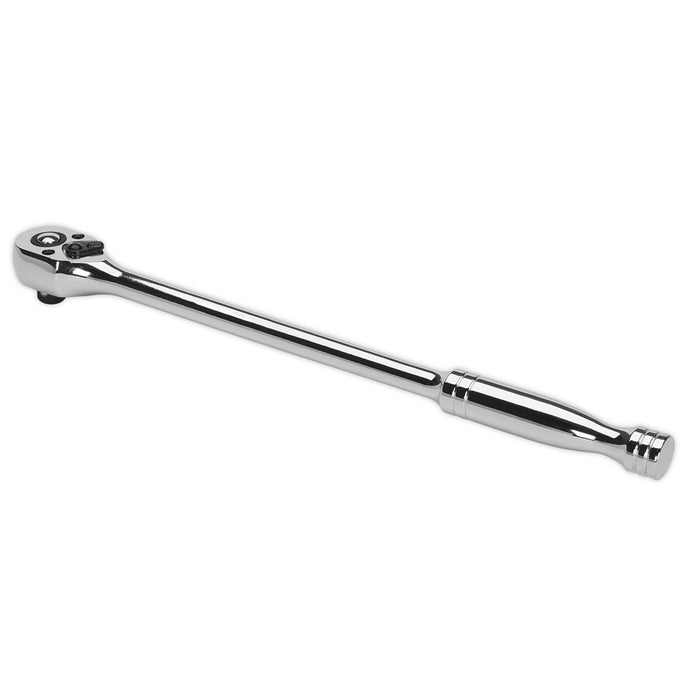 Sealey Ratchet Wrench Long Pattern 300mm 3/8"Sq Drive Pear-Head Flip Reverse Seigen by Sealey - Town Tools 