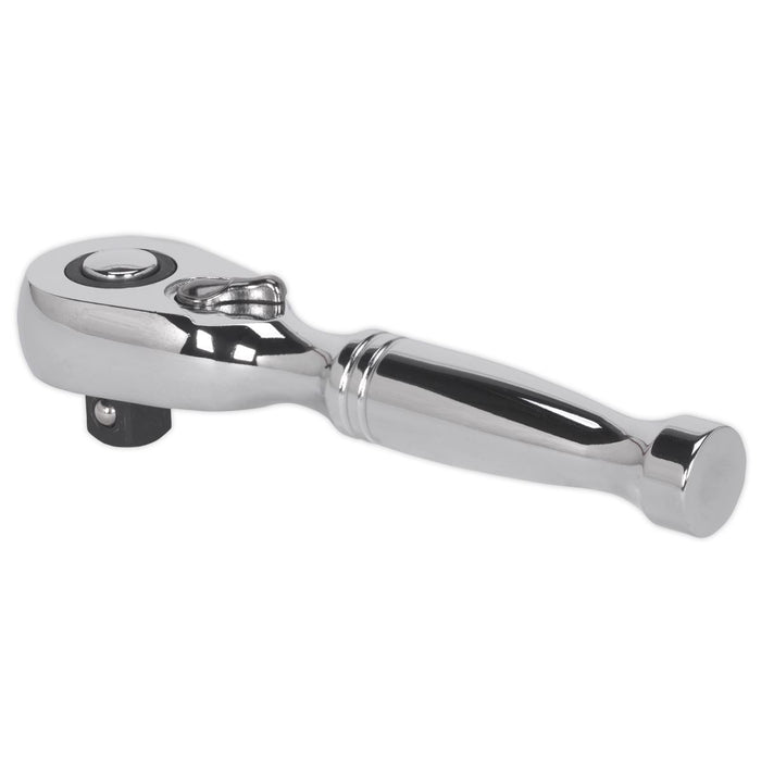 Premier Stubby Pear-Head Ratchet Wrench with Flip Reverse 3/8"Sq Drive Sealey Premier - Town Tools 