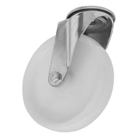Sealey Heavy-Duty Nylon Bolt Hole Castor Wheel100mm Trade SCW4100SBEM