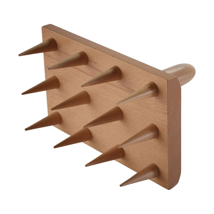 Draper Heritage Wooden Multi-Seed Tray Dibber with 12 Prongs, 120mm x 200mm Draper - Town Tools 