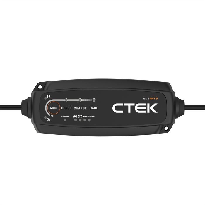 CTEK NXT 5 UK+G Smart Battery Charger for 12V Lead Acid & Lithium-ion