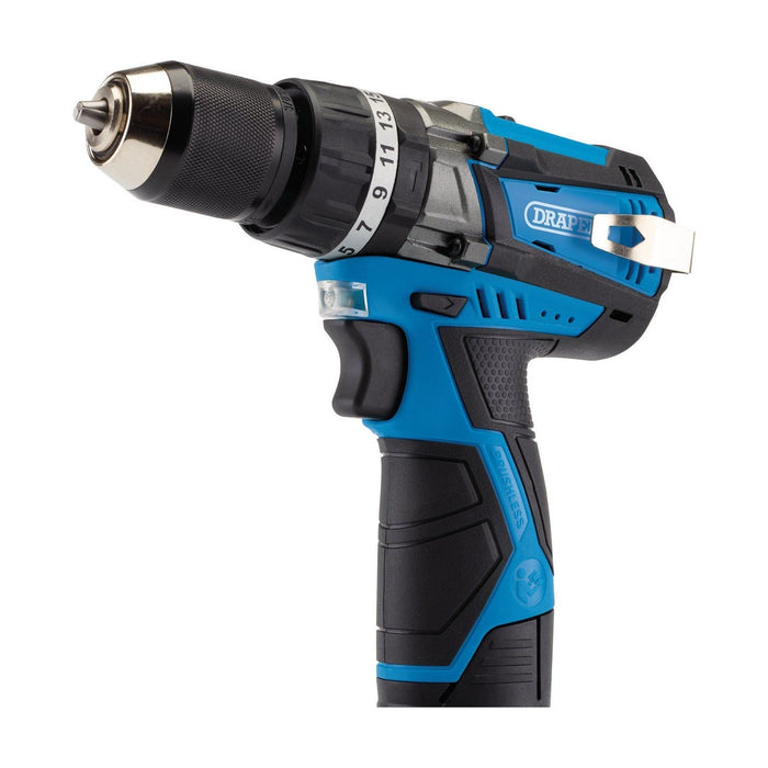 Draper 12V Brushless Combi Drill (Sold Bare) Draper - Town Tools