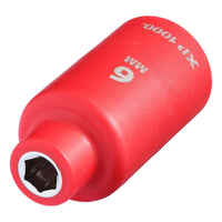 Draper XP1000 VDE Socket, 3/8" Sq. Dr., 6mm