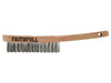 Faithfull Heavy-Duty Stainless Steel Scratch Brush, 3 Row Faithfull - Town Tools
