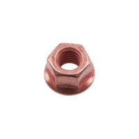 Connect Copper Flashed Nut Flanged M8 x 1.25 x 13mm Hex 5pc 30739