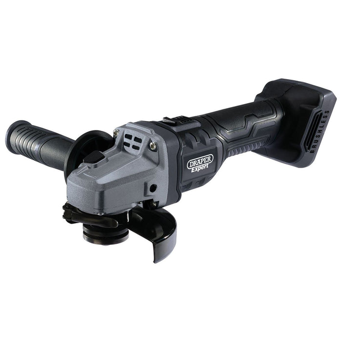 Draper XP20 20V Brushless Angle Grinder, 115mm (Sold Bare) 55953 Draper - Town Tools 