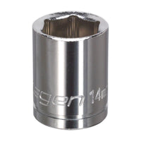 Sealey WallDrive Socket 14mm 3/8"Sq Drive S0581