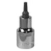 Sealey TRX-Star* Socket Bit T25 1/2"Sq Drive SBT018 Sealey - Town Tools 