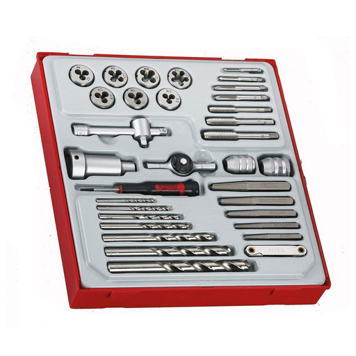 Teng Tools Tap and Die Set TT2 34 Pieces Teng Tools - Town Tools 