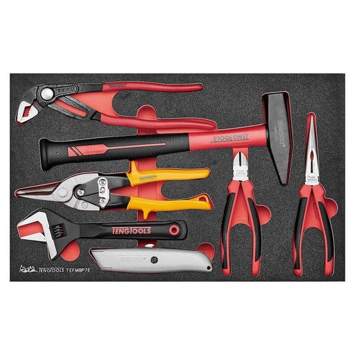 Teng Tools General Tool Set E FOAM3 7 Pieces Teng Tools - Town Tools 