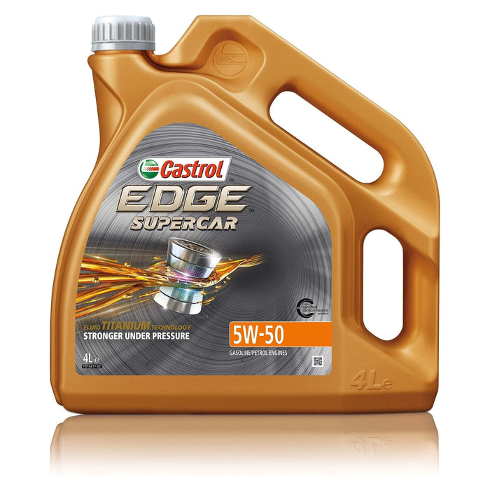 Castrol Edge Supercar 5W-50 - 4 Litre Castrol - Town Tools 