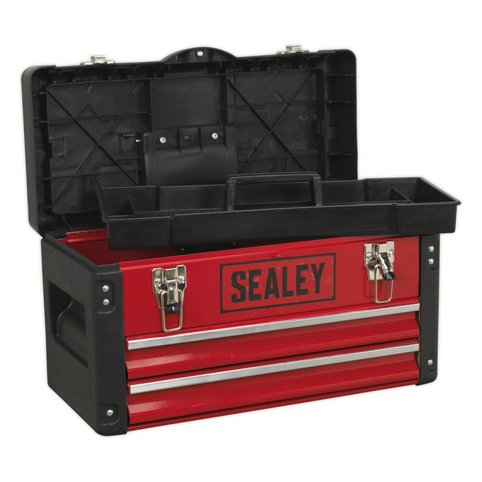 Sealey Toolbox with 2 Drawers 500mm AP547 Sealey - Town Tools 