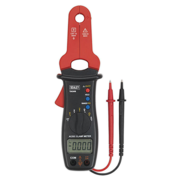 Sealey AC/DC Clamp Meter & Multimeter TA305 Sealey - Town Tools 