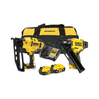 Dewalt Power Tools DCK246P2 XR Nailer Kit 18V 2 x 5.0Ah Li-ion