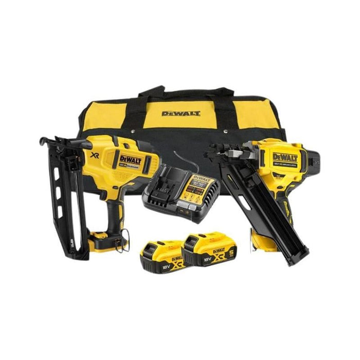 Dewalt Power Tools DCK246P2 XR Nailer Kit 18V 2 x 5.0Ah Li-ion DeWALT Power Tools - Town Tools