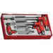Teng Tools T-Handle Hex Key Set TT1 7 Pieces Teng Tools - Town Tools 