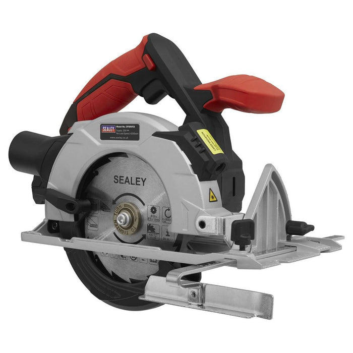 Sealey Circular Saw 20V SV20 Series150mm Body Only CP20VCS Sealey - Town Tools 