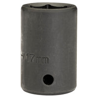 Draper Impact Socket, 1/2" Sq. Dr., 17mm 28496
