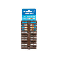 Rawlplug Brown UNO® Plugs 7 x 30mm (Card 48)