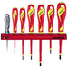 Teng Tools Insulated Screwdriver Set Flat & PH Wall Rack 7 Pieces Teng Tools - Town Tools 